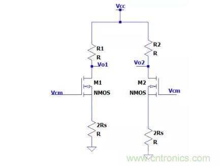 關于差分輸入電路和共模信號，差模信號關系的理解